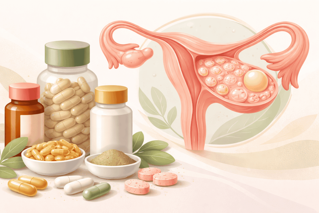 pcos supplements for fertitlity