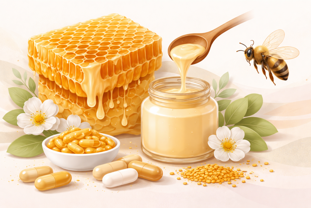 royal jelly for fertility